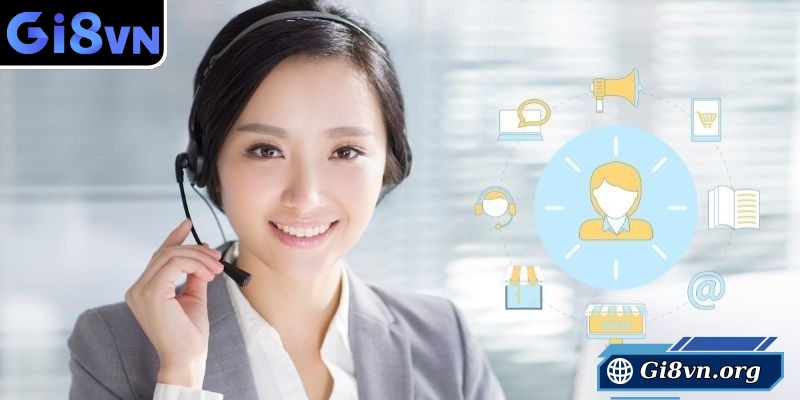 Người chơi khi gặp khó khăn trong quá trình cá cược tại Gi8 hãy liên hệ với CSKH
