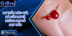 Mơ thấy máu: Giải mã giấc mơ và những con số may mắn